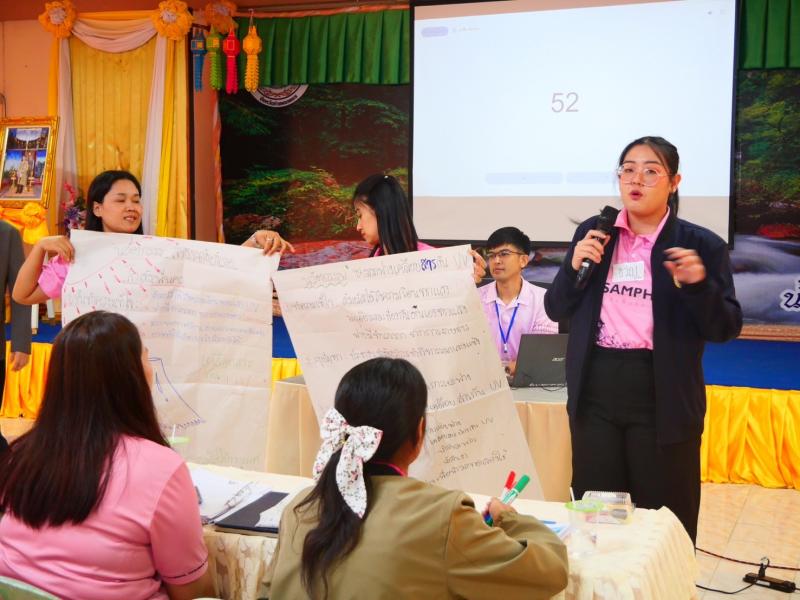 2. การอบรมบุคลากรพัฒนาบอร์ดเกมส่งเสริมการเรียนรู้สื่อสร้างสรรค์ และนวัตกรรมด้านสิ่งแวดล้อม  วันที่ 18-19 มีนาคม 2568